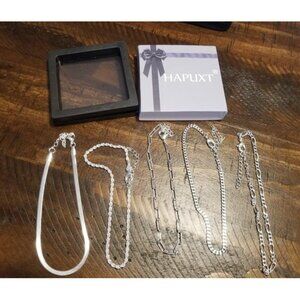 New 14K Gold/Sterling Silver Plated Anklet Bracelets for Women Waterproof